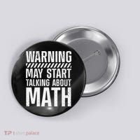 Mathematics For Men Women Best Math Teacher Algebra Lover Button thumb 0