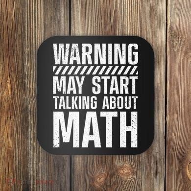 Mathematics For Men Women Best Math Teacher Algebra Lover Coaster