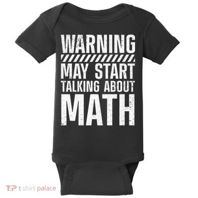 Mathematics For Men Women Best Math Teacher Algebra Lover Baby Bodysuit