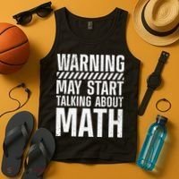 Mathematics For Men Women Best Math Teacher Algebra Lover Tank Top thumb 4
