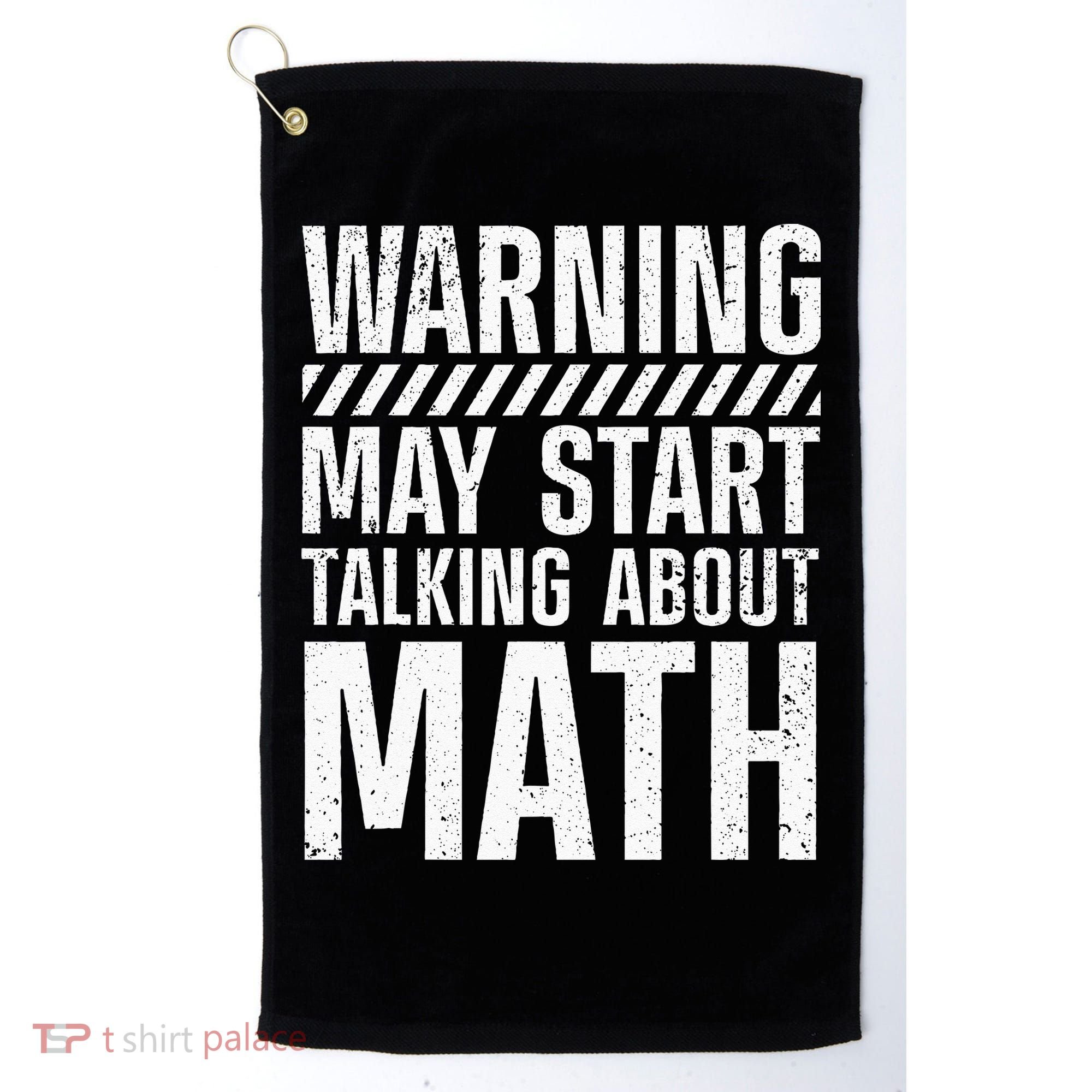 Mathematics For Men Women Best Math Teacher Algebra Lover Golf Towel