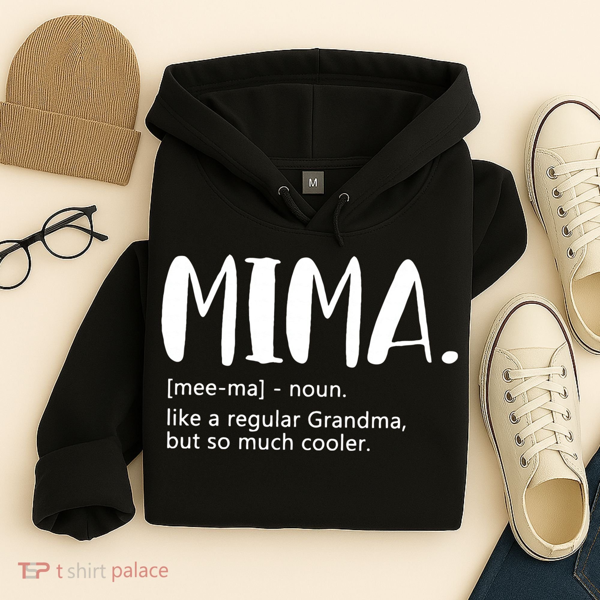 Mima for  Mother's Day idea for Grandma Mima Hoodie