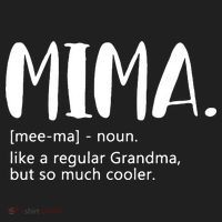 Mima for  Mother's Day idea for Grandma Mima Beanie thumb 2