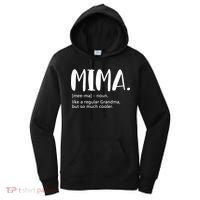 Mima for  Mother's Day idea for Grandma Mima Women's Hoodie thumb 0