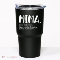 Mima for  Mother's Day idea for Grandma Mima Tumbler thumb 0