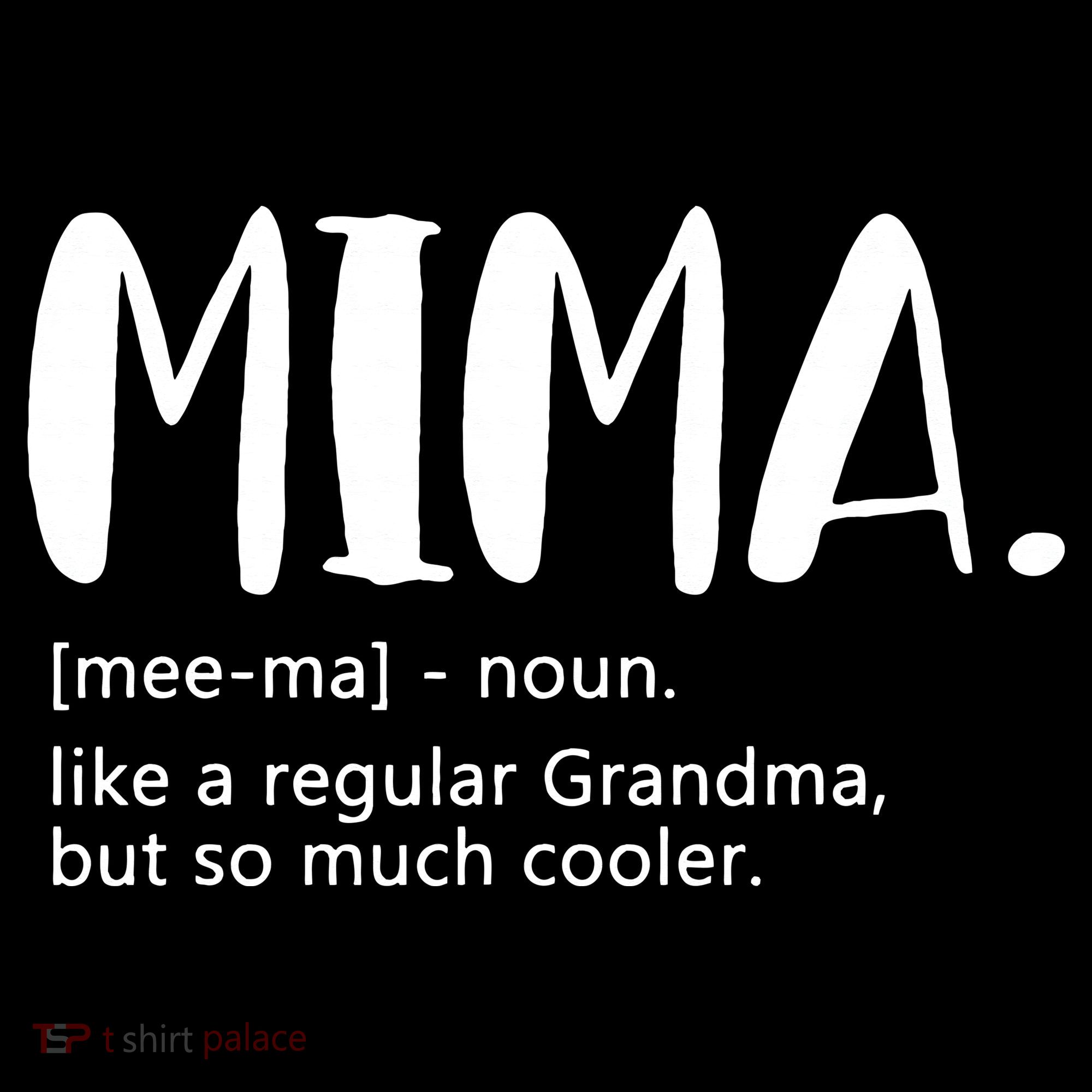 Mima for  Mother's Day idea for Grandma Mima Women's Tank Top