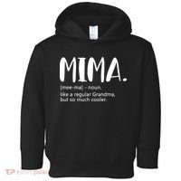 Mima for  Mother's Day idea for Grandma Mima Toddler Hoodie thumb 0