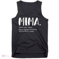 Mima for  Mother's Day idea for Grandma Mima Tank Top thumb 0
