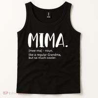Mima for  Mother's Day idea for Grandma Mima Tank Top thumb 2
