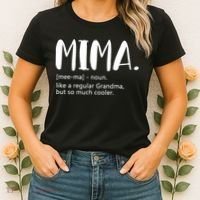 Mima for  Mother's Day idea for Grandma Mima Women's T-Shirt thumb 2