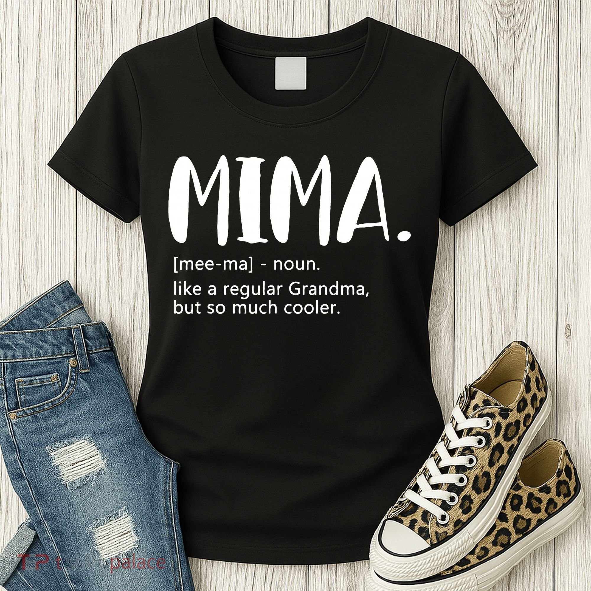 Mima for  Mother's Day idea for Grandma Mima Women's T-Shirt