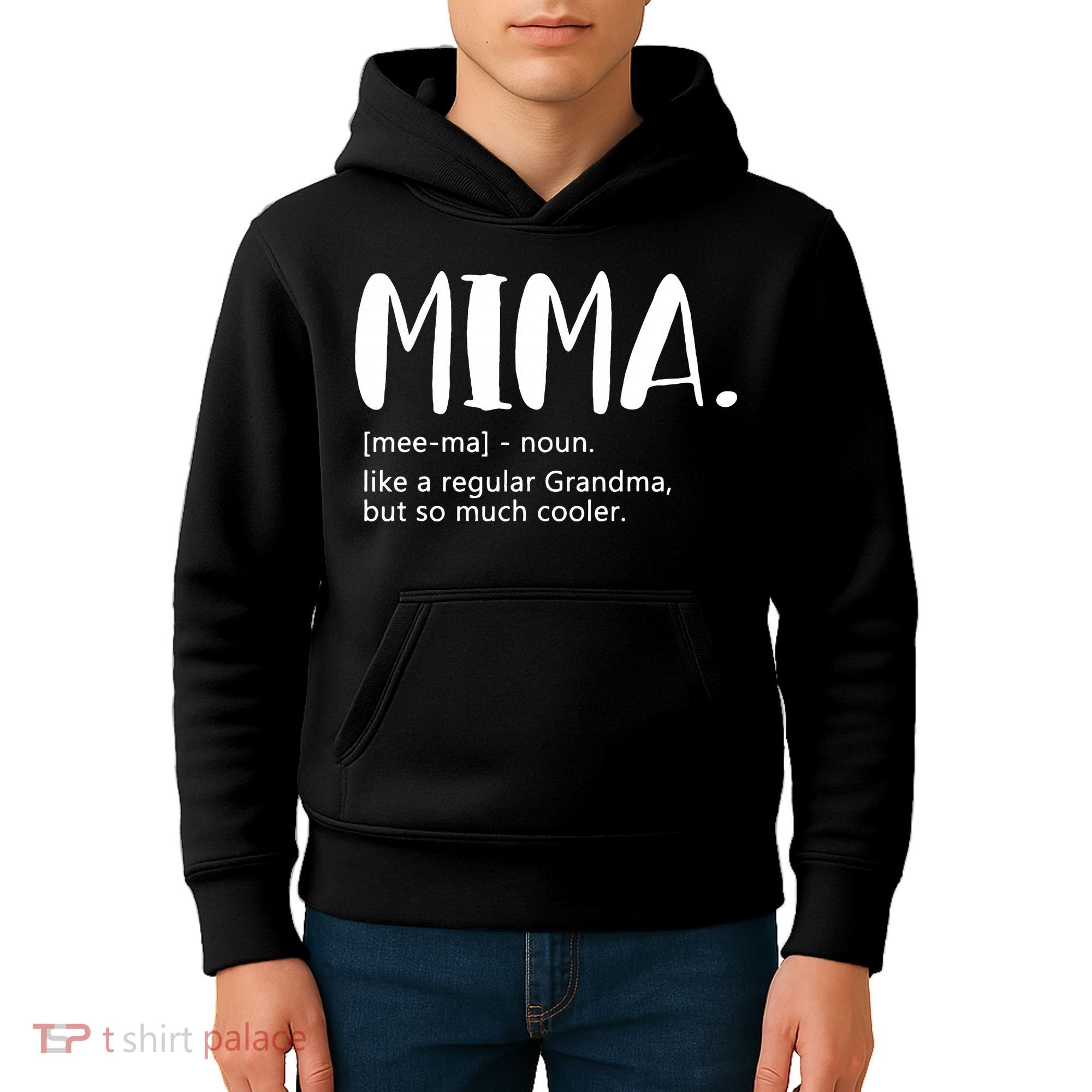 Mima for  Mother's Day idea for Grandma Mima Kids Hoodie