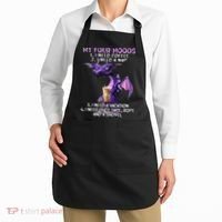 My Four Moods I Need Coffee I Need A Nap Dragon Apron thumb 2