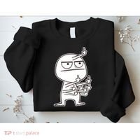 Middle Finger Maniac Funny Sweatshirt thumb 2