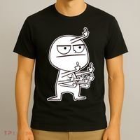 Middle Finger Maniac Funny T-Shirt thumb 3