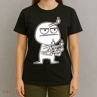 Middle Finger Maniac Funny T-Shirt thumb 4