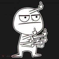 Middle Finger Maniac Funny Pajama Set thumb 2