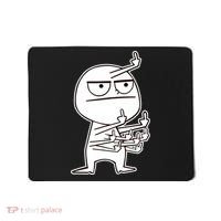 Middle Finger Maniac Funny Mousepad thumb 0