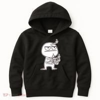 Middle Finger Maniac Funny Kids Hoodie thumb 0