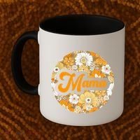 Mama Floral Mother's Day Gift Coffee Mug thumb 2