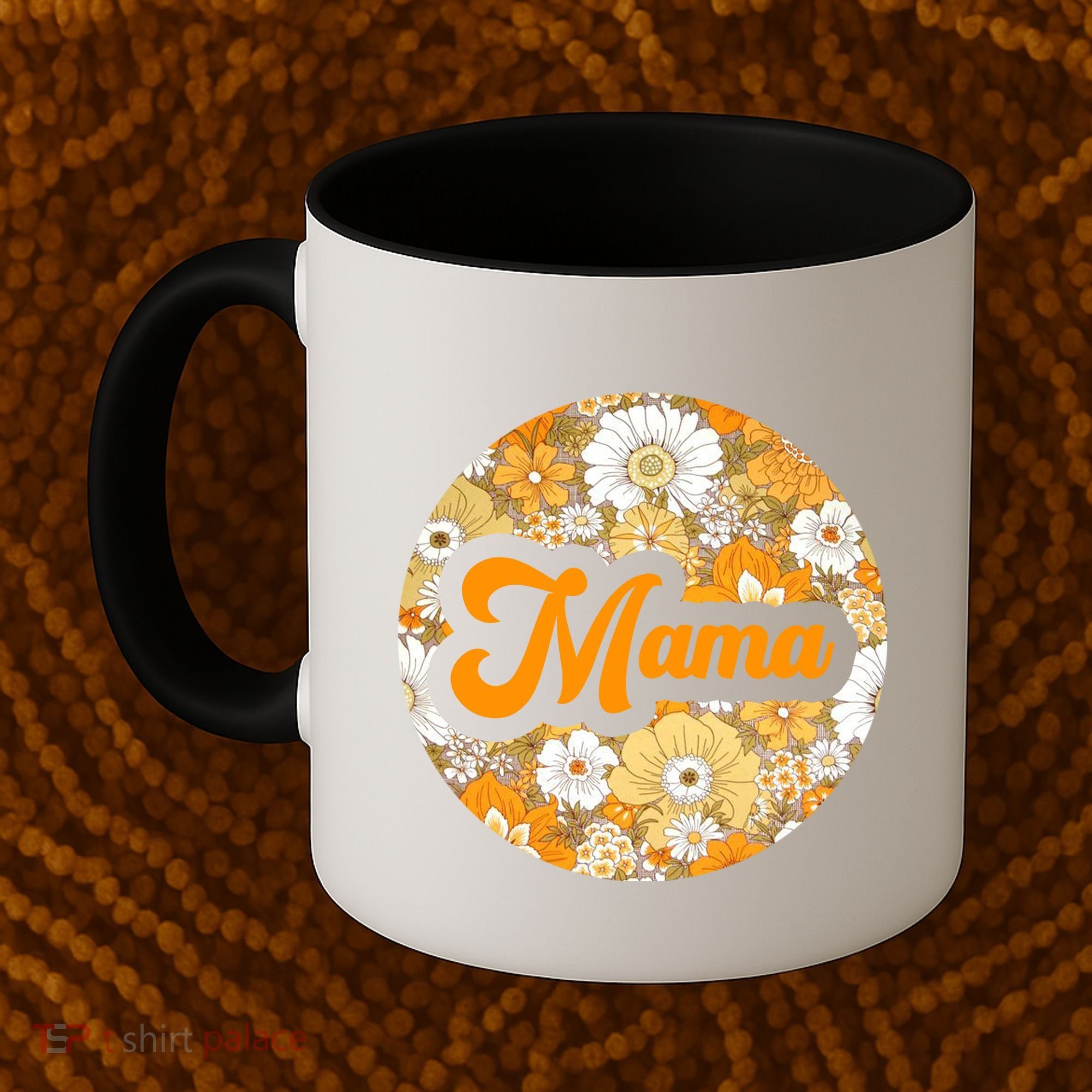 Mama Floral Mother's Day Gift Coffee Mug