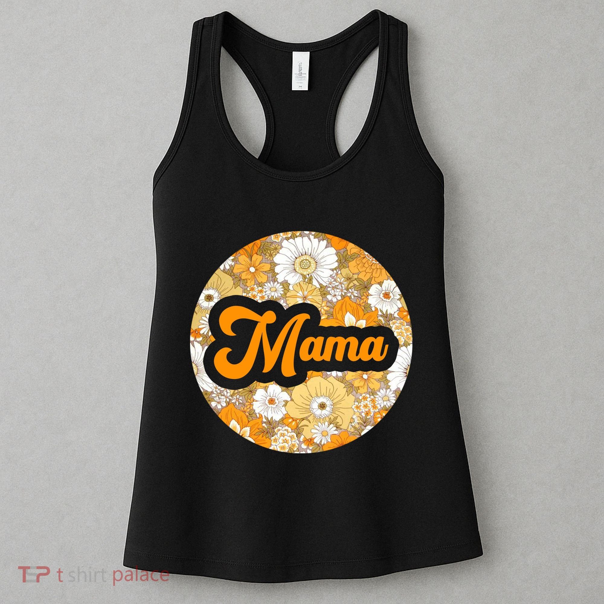 Mama Floral Mother's Day Gift Women's Tank Top