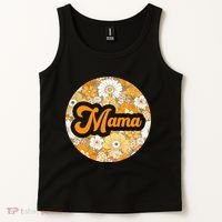 Mama Floral Mother's Day Gift Tank Top thumb 2