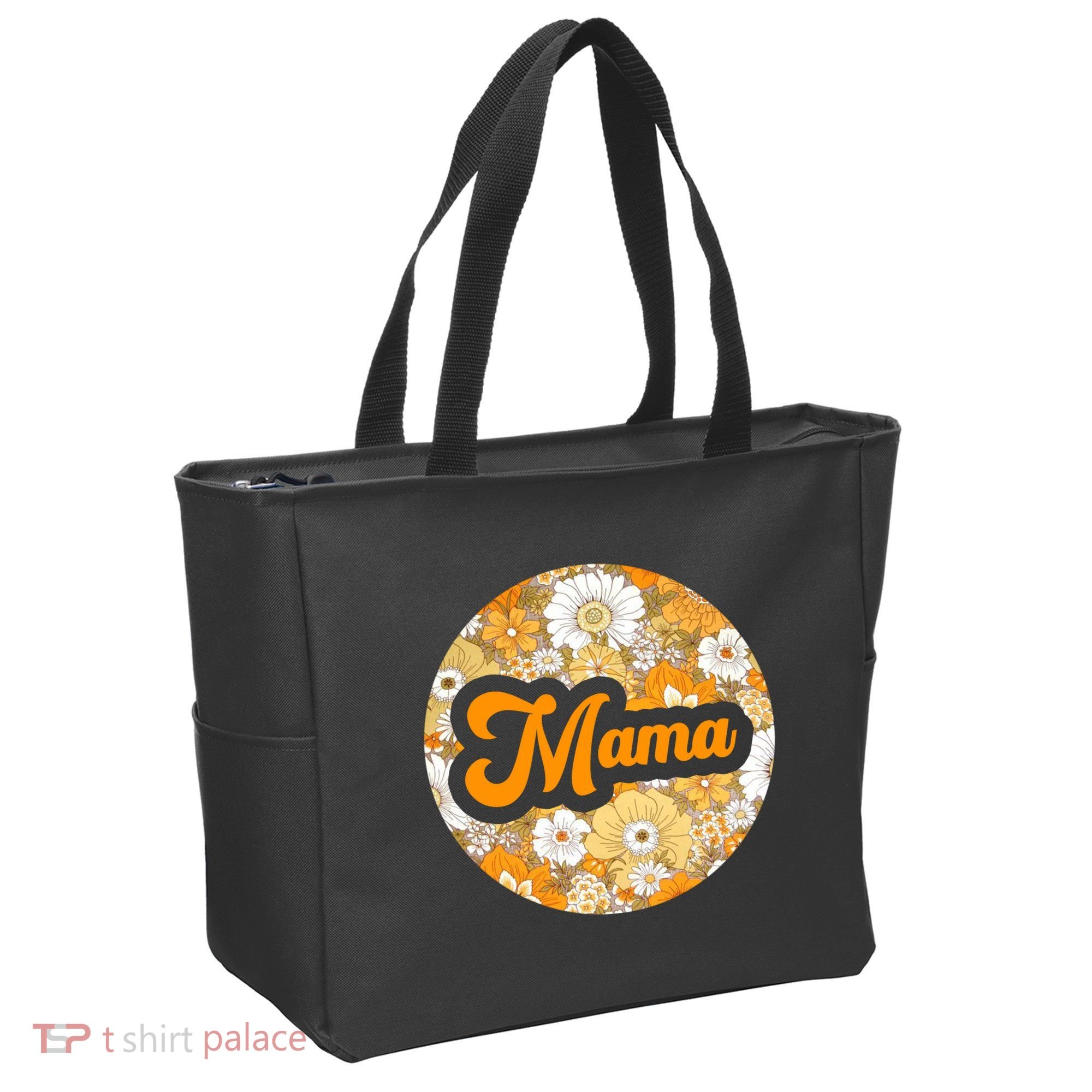 Mama Floral Mother's Day Gift Tote Bag