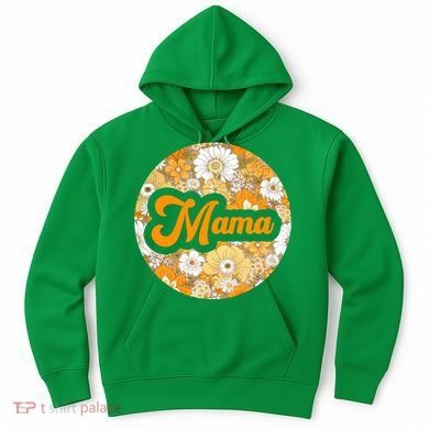 Mama Floral Mother's Day Gift Hoodie