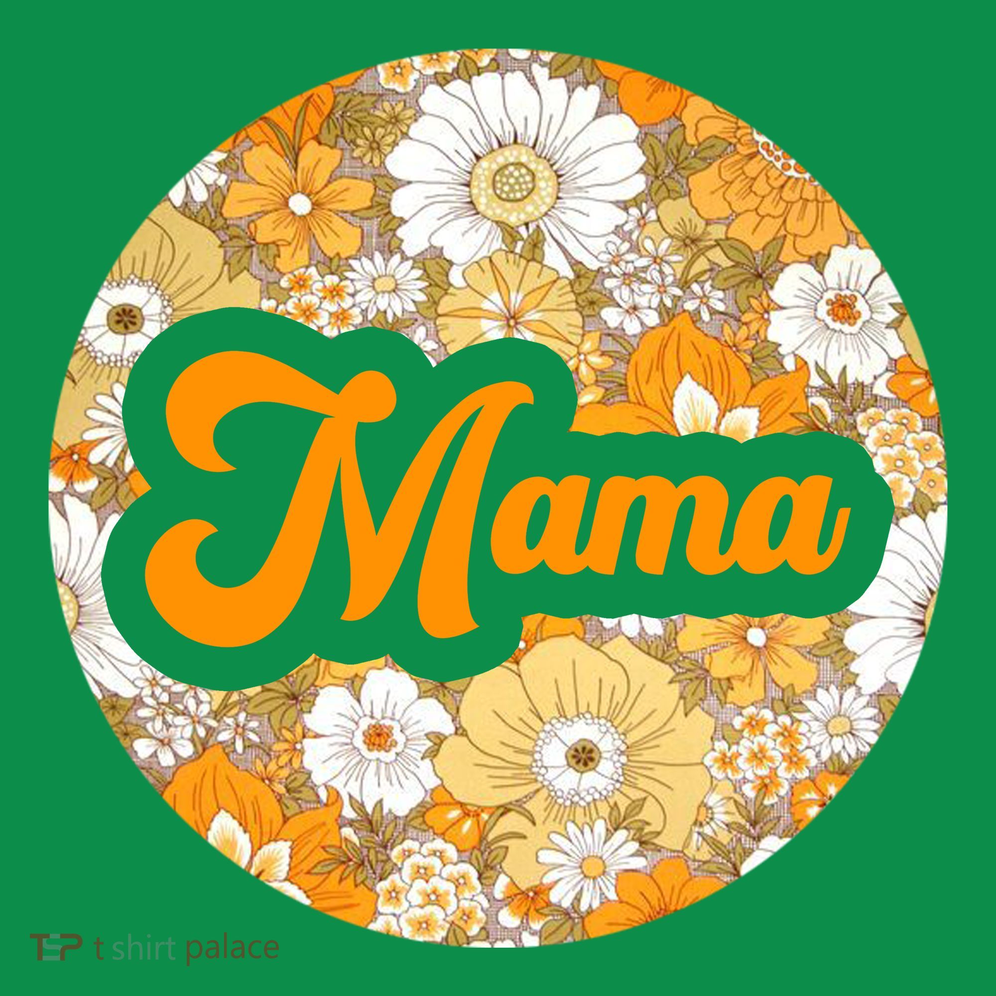 Mama Floral Mother's Day Gift Women's Long Sleeve Shirt