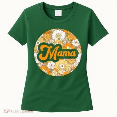 Mama Floral Mother's Day Gift Women's T-Shirt