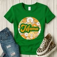 Mama Floral Mother's Day Gift Women's T-Shirt thumb 3