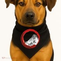 Mount Fuji USA-Made Doggie Bandana thumb 1