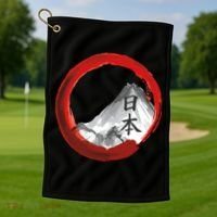 Mount Fuji Golf Towel thumb 1
