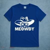 Meowdy Funny Mashup Between Meow And Howdy Cat Meme Cool Gift T-Shirt thumb 5