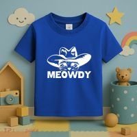 Meowdy Funny Mashup Between Meow And Howdy Cat Meme Cool Gift Toddler T-Shirt thumb 3