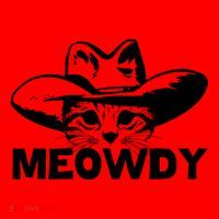Meowdy Funny Mashup Between Meow And Howdy Cat Meme Cool Gift Santa Hat thumb 1