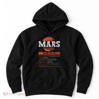 Mars Facts Mars Planet Space Lover Hoodie thumb 0