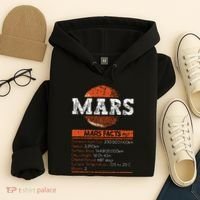 Mars Facts Mars Planet Space Lover Hoodie thumb 4
