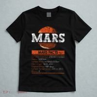 Mars Facts Mars Planet Space Lover T-Shirt thumb 5
