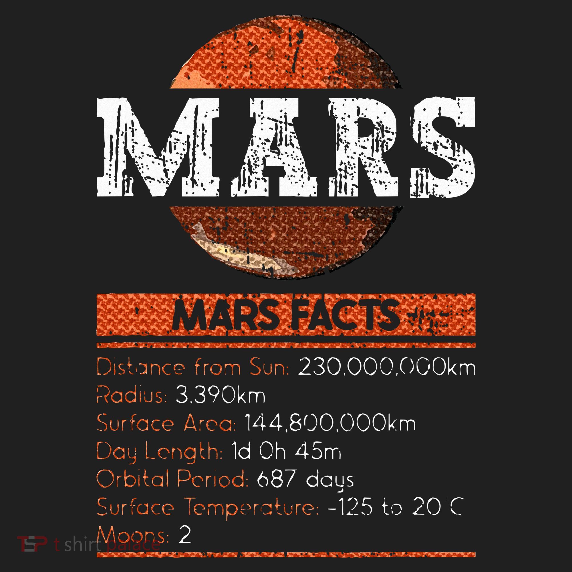Mars Facts Mars Planet Space Lover Tumbler