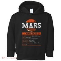 Mars Facts Mars Planet Space Lover Toddler Hoodie thumb 0