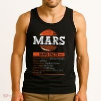 Mars Facts Mars Planet Space Lover Tank Top thumb 3