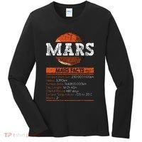 Mars Facts Mars Planet Space Lover Women's Long Sleeve Shirt thumb 0
