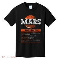 Mars Facts Mars Planet Space Lover Kids T-Shirt thumb 0
