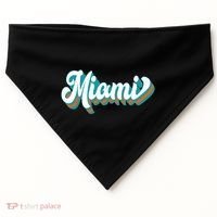 Miami Football USA-Made Doggie Bandana thumb 0