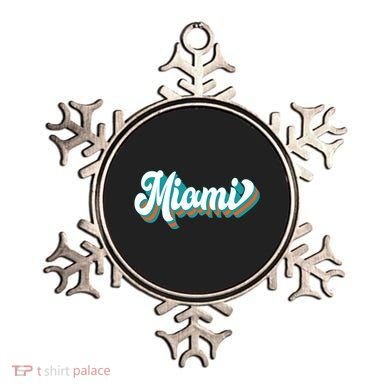 Miami Football Ornament