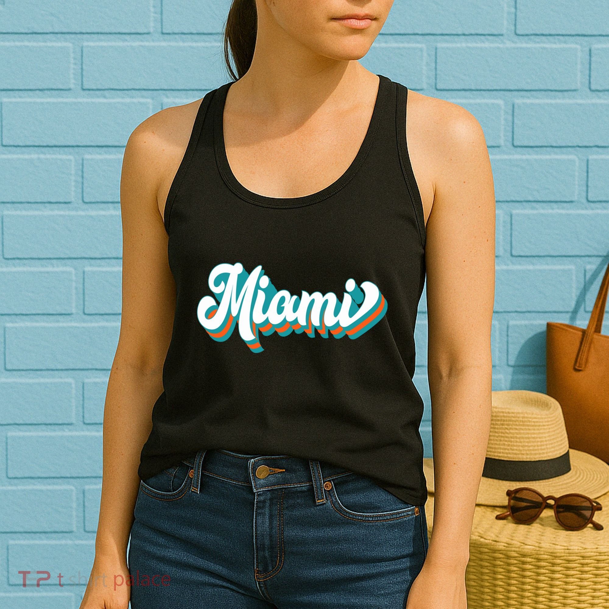 Miami Football Women's Tank Top
