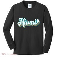 Miami Football Kids Long Sleeve Shirt thumb 0