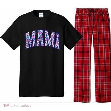 Mama Floral Pajama Set